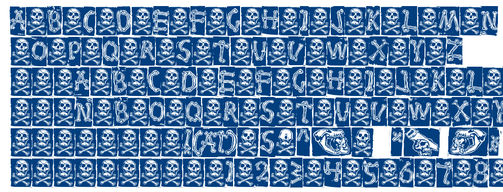 Bones font