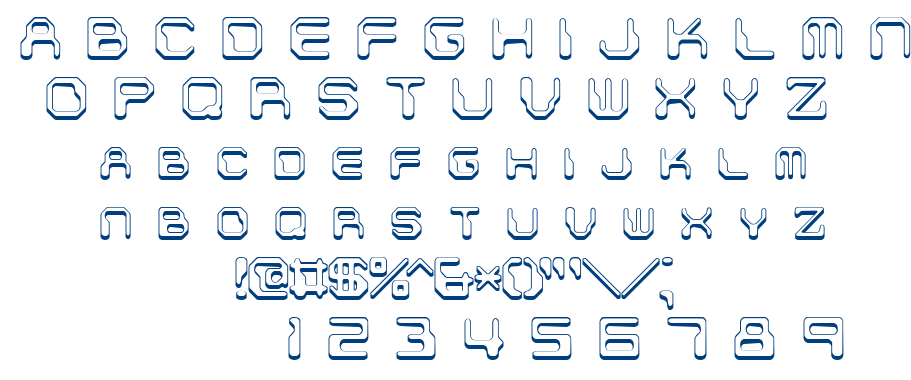 Chintzy CPU BRK font