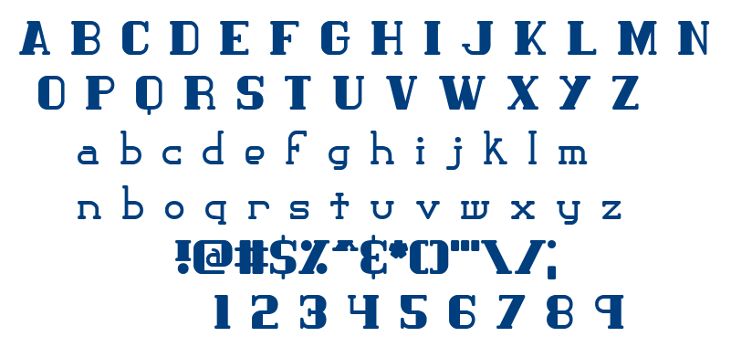 Classic Trash BRK font