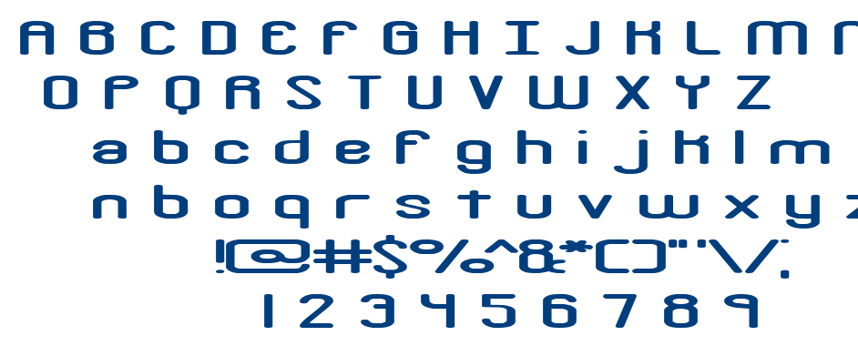 Crackdown font