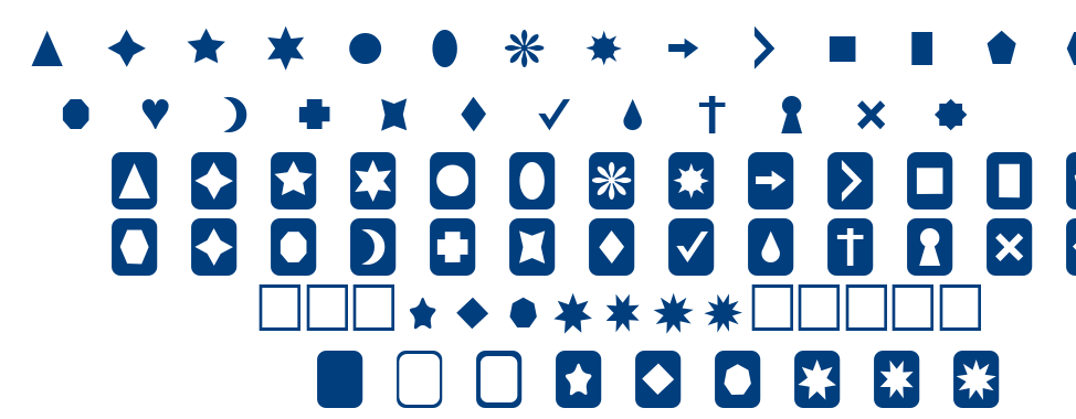 Cut Outs for 3D FX font