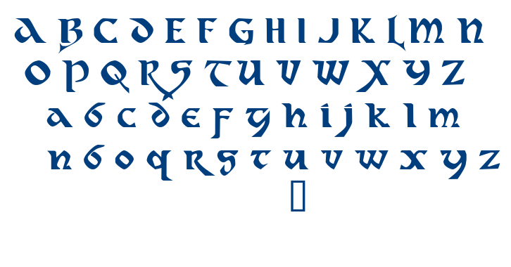 Dahaut font