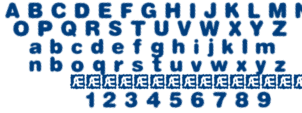 Dephunked BRK font