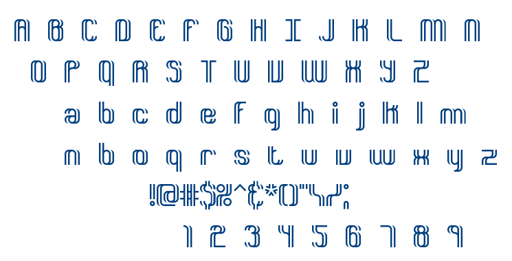 Dyphusion BRK font