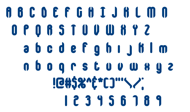 Encapsulate font