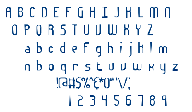 Euphoric BRK font