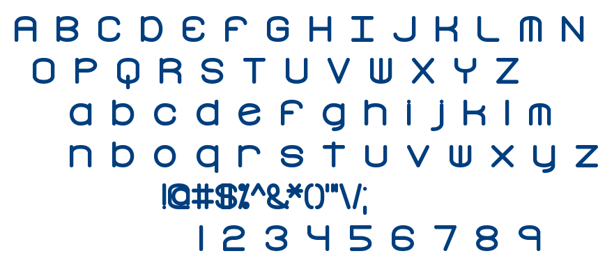 Freak Turbulence BRK font