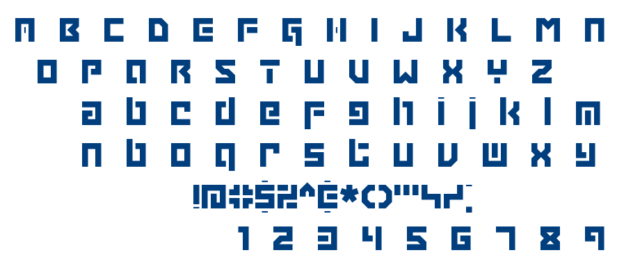 Grapple BRK font
