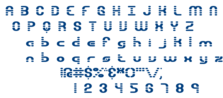 Gravitate BRK font
