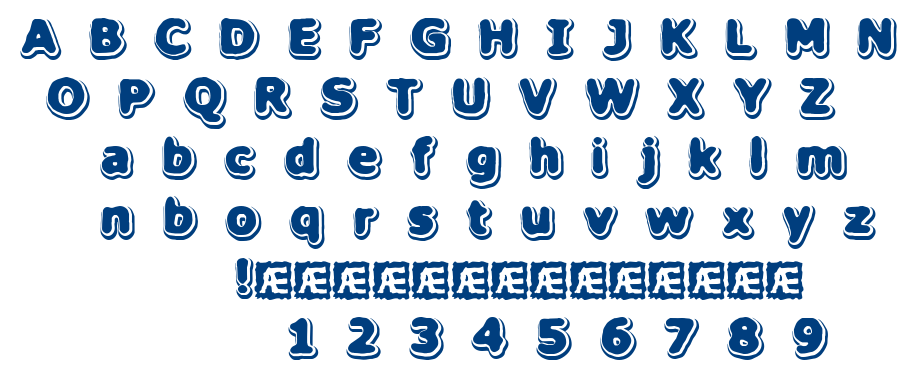 Hillock BRK font