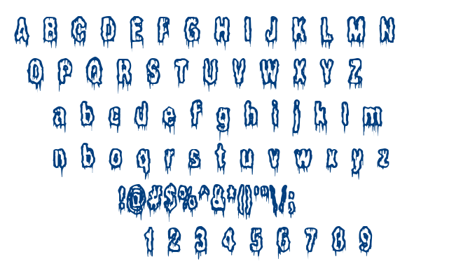 It lives in the Swamp font