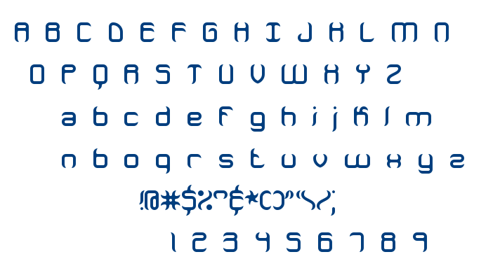 Jeopardize BRK font