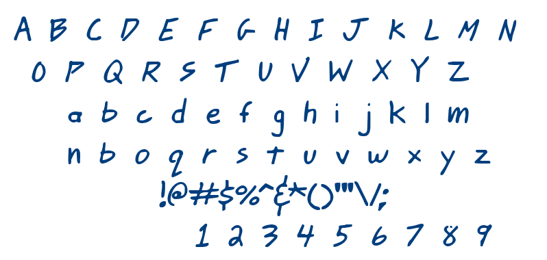 Johnny Mac Scrawl BRK font