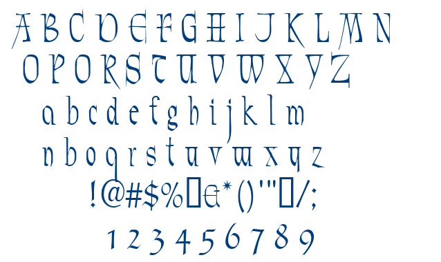 Marmyadose font