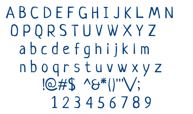 Neucha font