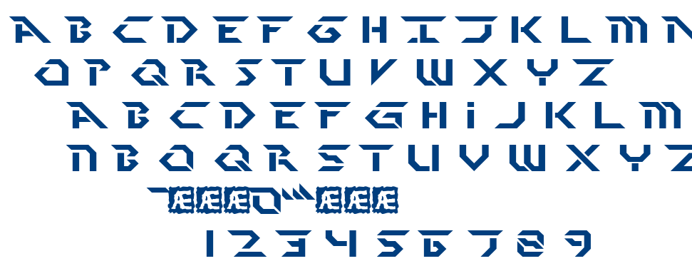 Perfect Dark font