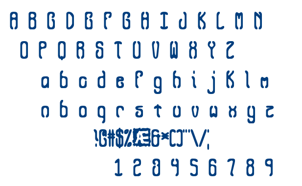 Queasy BRK font