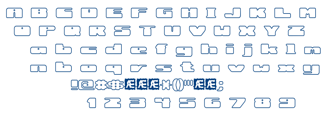 Rotund BRK font