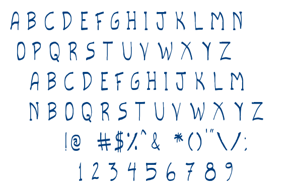 Scripto TFB font