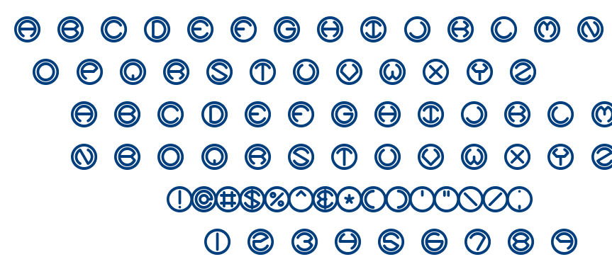 Code Of Life + Spheroids BRK font