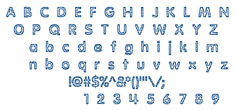 Stagnation BRK font