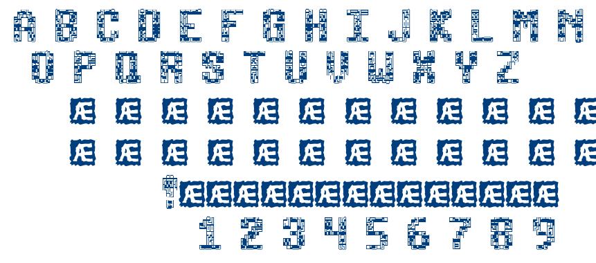 tetricide font