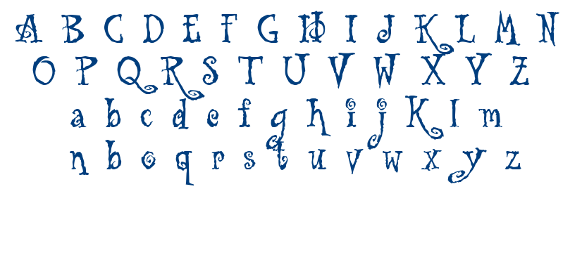 Tuscarora font
