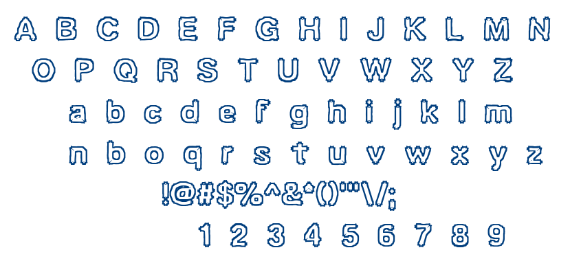 Ubiquity BRK font