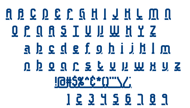 Underscore font