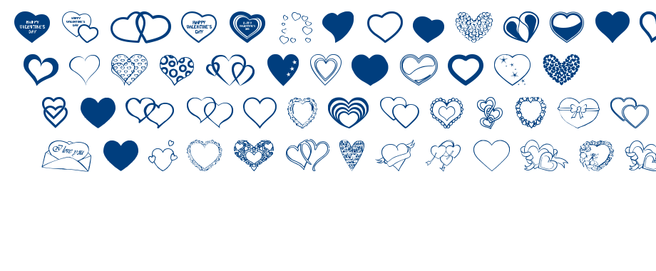 Vanlentines Day TFB font