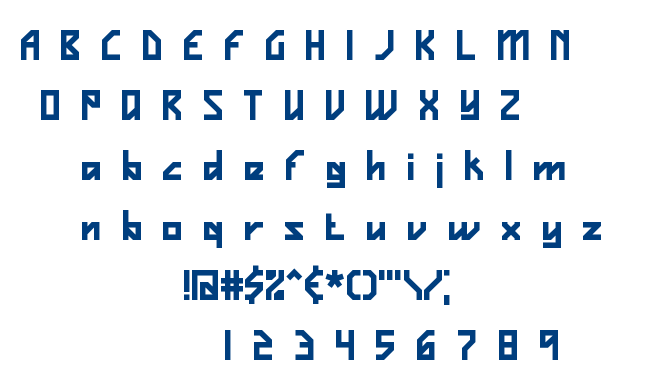 Vigilance BRK font