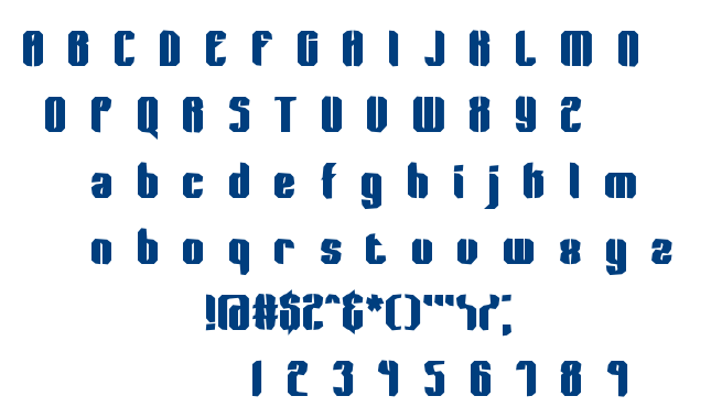 Wager BRK font