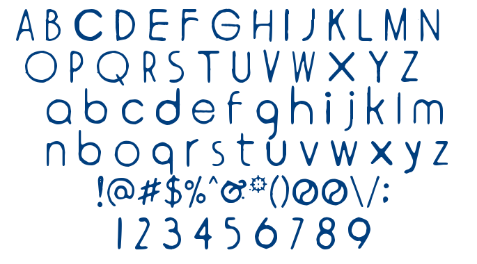 Ympyroity font
