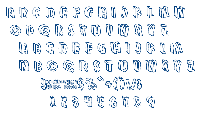 Zupagargonizer font