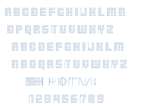 Pointer Sisters font