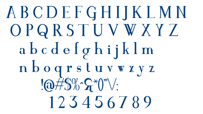 Mawns’ Serif font