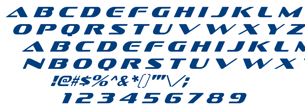 Sofachrome font