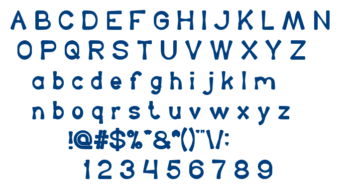 King OF the WOrld font