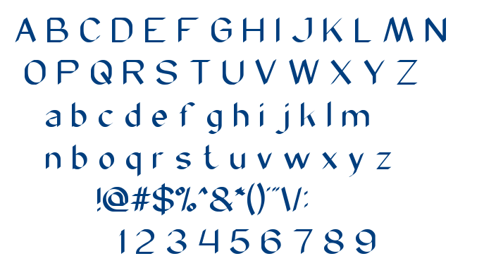 modern script font