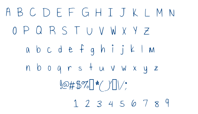 Shaved Ice font