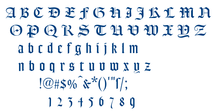Frederick Text font