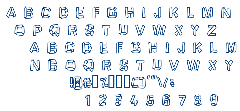 Funky Stoneage font