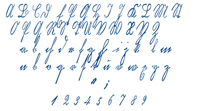Kurrent Kupferstich Thin font