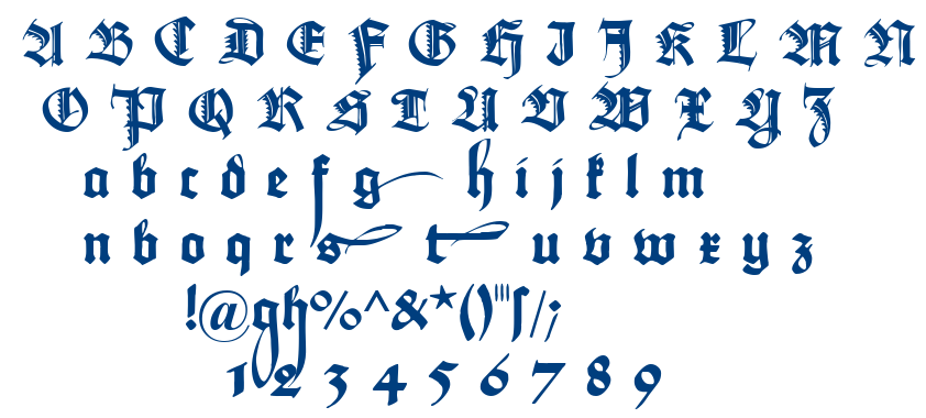 Maximilian Zier font