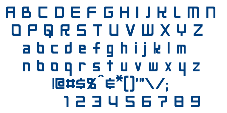 Neo Gen font