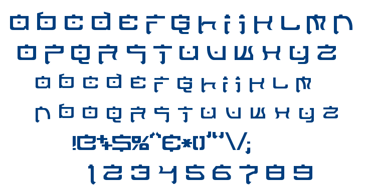 Nippon Tech font