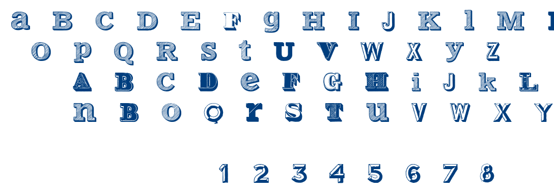 Varius Multiplex font