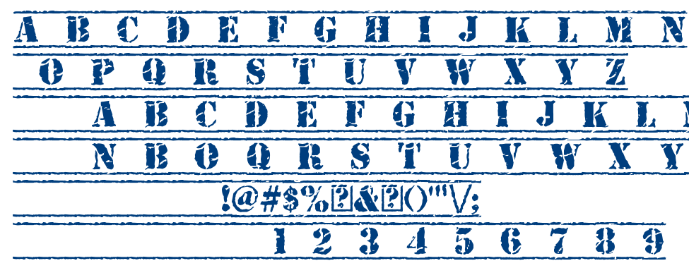 Old Stamper font