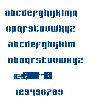 Pastcorps font