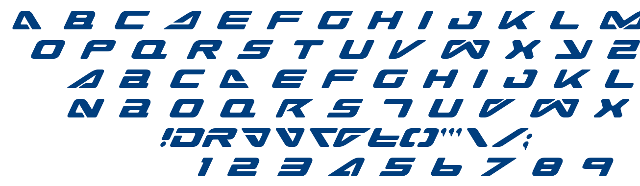 Sea Dog 2001 font